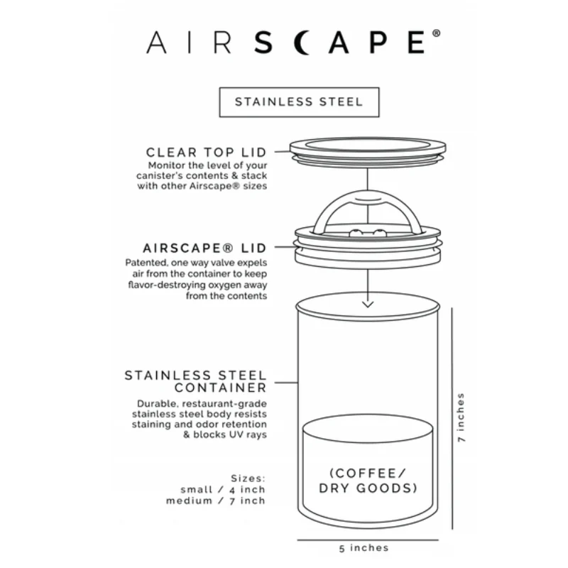 Airscape Coffee Canister - Turquoise - Image 7