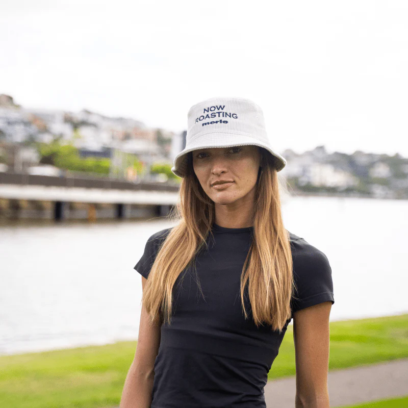 'Now Roasting’ Cord Bucket Hat - Image 3