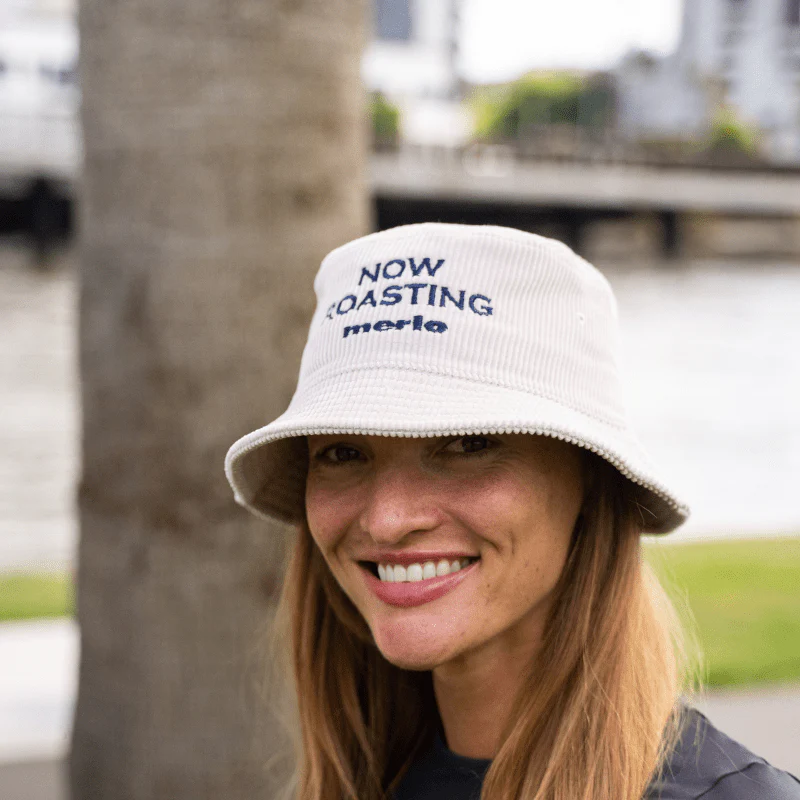 'Now Roasting’ Cord Bucket Hat - Image 4