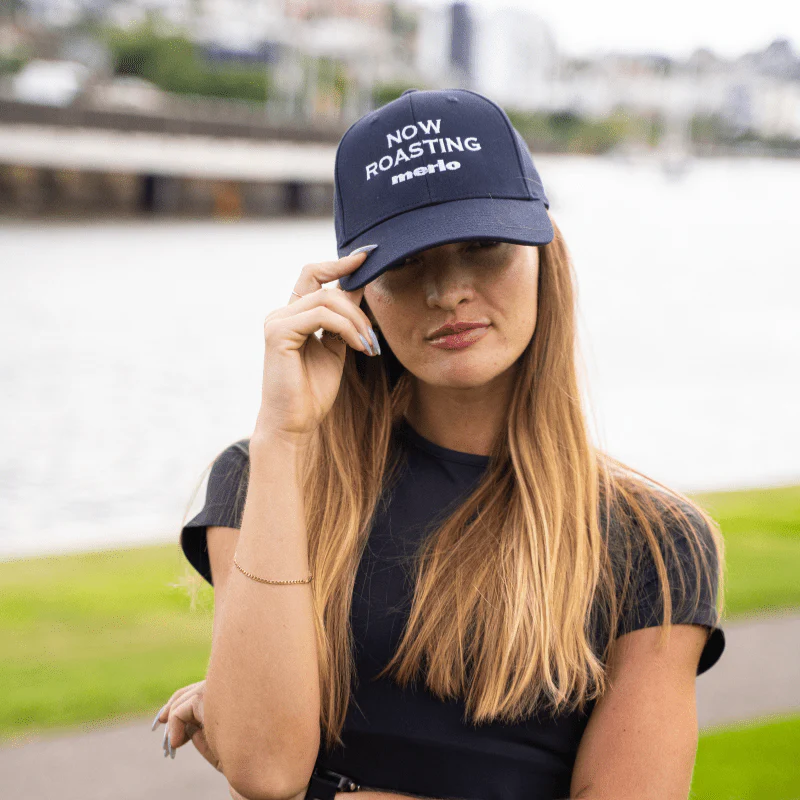 'NOW ROASTING' Staple Cap (Navy) - Image 2