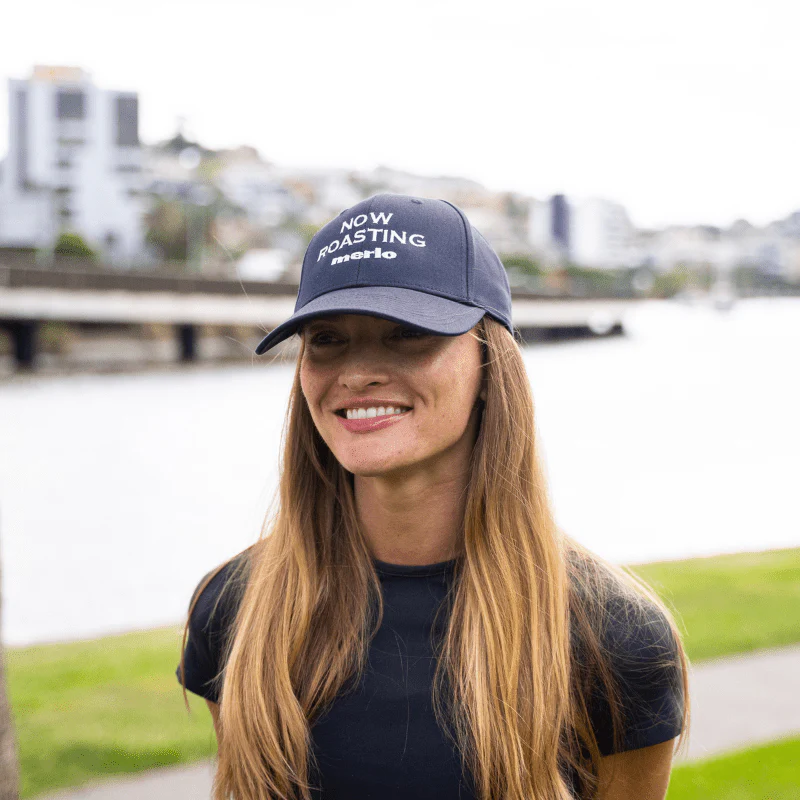 'NOW ROASTING' Staple Cap (Navy) - Image 3