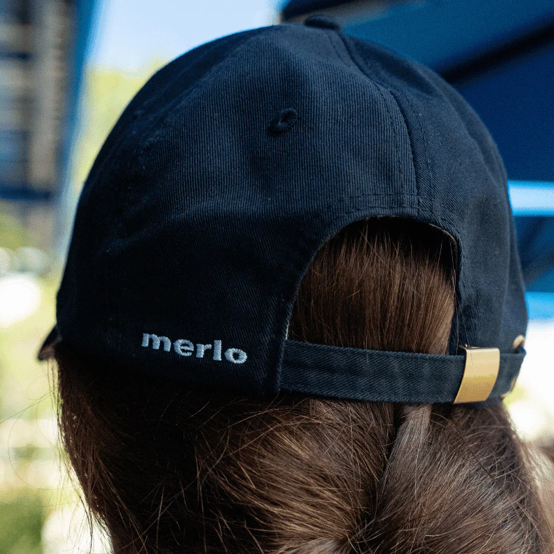 'Overworked Undercaffeinated' Cap Navy - Image 2